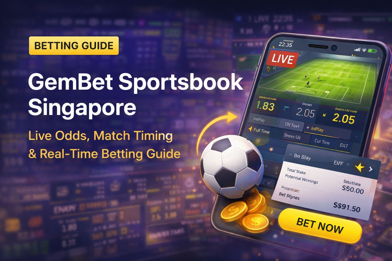 GemBet Sportsbook Singapore Gembet888