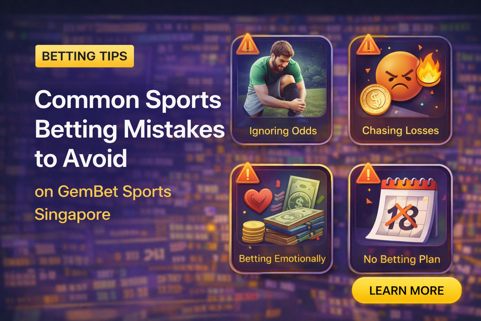 Sports Betting Mistakes to Avoid